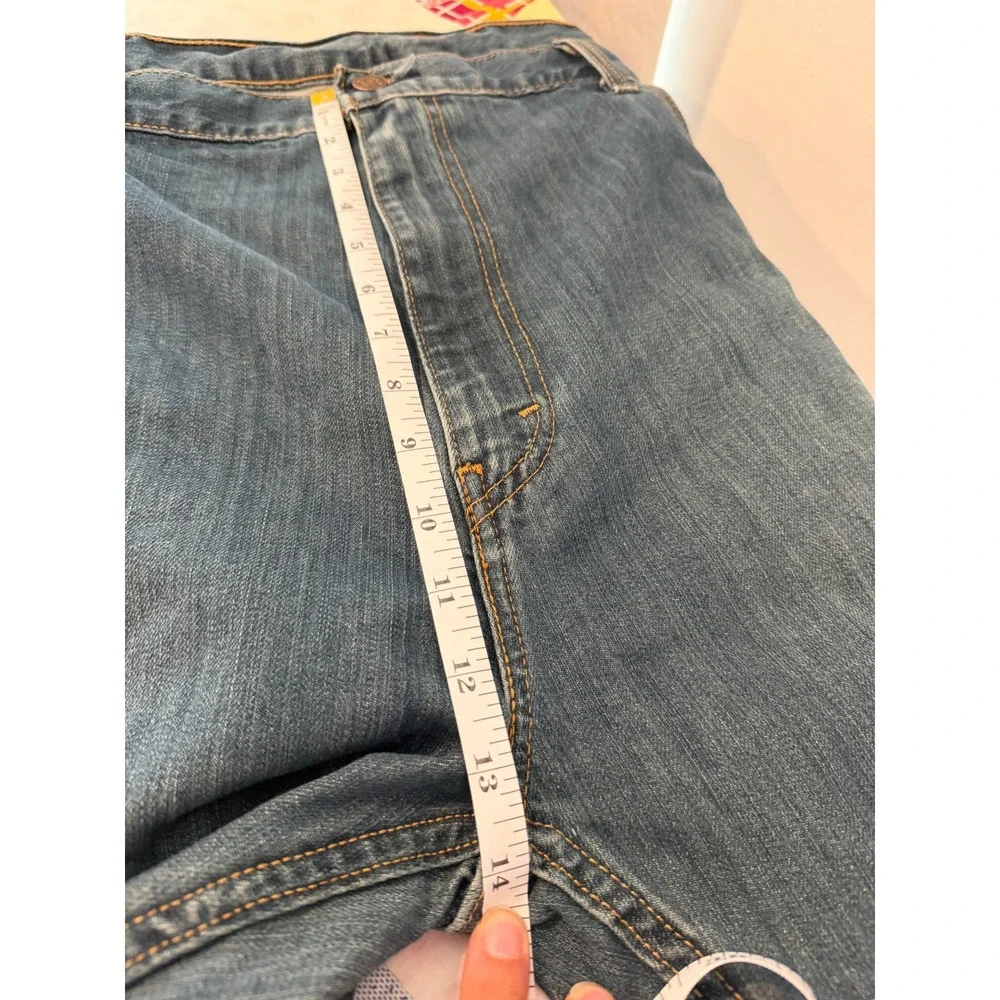 Levis 559 Relaxed Straight Jeans Mens 44x34 Blue Denim Medium Wash